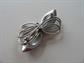 Vintage Sterling Silver Pin Signed Carl-Art CA Fine Jewelry 8.3 Grams
