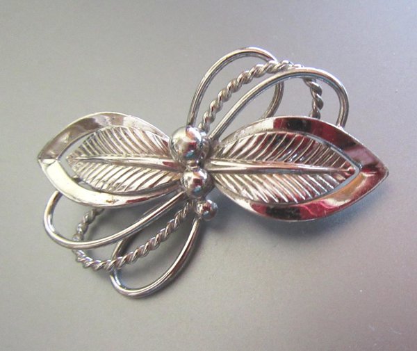 Vintage Sterling Pin Signed Carl-Art CA Fine Jewelry 
