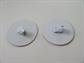 1980's Enameled Swirled Clip On Earrings '80's Accessories Costume Party