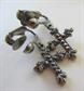 Vintage Clip and Pierced Earrings Lot 1950's-1980's Costume Jewelry Crosses