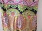 Vintage Mod Silk Floral Scarf 1960's Accessories