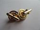 Vintage Swank Brown Lucite Cufflinks Mens Jewelry