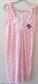 Ladies Vintage Plaza Tex NY Orange Poly Cotton Jersey Nightgown Size Small Original Tag Never Worn 