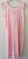 Ladies Vintage Plaza Tex NY Orange Poly Cotton Jersey Nightgown Size Small Original Tag Never Worn 