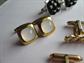 Vintage Cufflinks Lot Krementz Bullet Swank Mens Jewelry Shirt Accessories