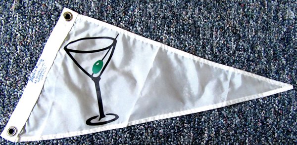 Taylor Made Martini Boat Flag Pennant
