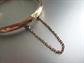 Vintage Gilt Sterling Silver Hinged Bangle Bracelet 6.8 Grams 925 Fine Jewelry