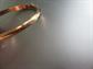 Vintage Gilt Sterling Silver Hinged Bangle Bracelet 6.8 Grams 925 Fine Jewelry