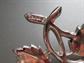 Two Crown Trifari Leaf Pins Signed Vintage Jewelry 