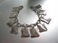 Vintage Ten Commandments Charm Bracelet Never Worn Old Stock Religious Catholic Christian