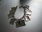 Vintage Ten Commandments Charm Bracelet Never Worn Old Stock Religious Catholic Christian