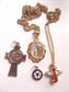 Religious Jewelry Lot Pendants Angel Virgin Mary Necklace Sacred Heart Christian Jewelry Catholic