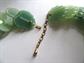 Vintage Lucite Leaves Necklace 