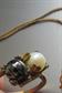 Gold Filled Jewelry Lot Pins Pendants Ring Necklace 17 Grams Womens Association Genuine Pearls 