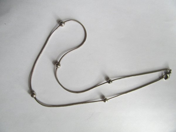 Sterling Silver Minimalist Necklace 925 Fine Jewelry