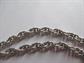 Vintage Sterling Silver Rope Chain Signed AGEM  21.7 Grams 27 1/2