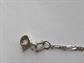 14k White Gold Delicate 18