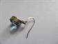 Sterling Silver  Pierced Earrings Blue Dyed Quartz? Fine 925 Jewelry 4.5 Grams
