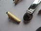 Vintage Tie Bar Lot Clasps Anson One is Sterling Scrimshaw Style Intimal M Comedy Tragedy