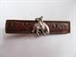 Vintage Anson Leather Cowboy Tie Bar Bucking Bronco Men's Jewelry Men's Accessories Horse Back Riding