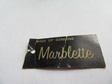 Vintage Marbllette Bakelite Bangles Tag