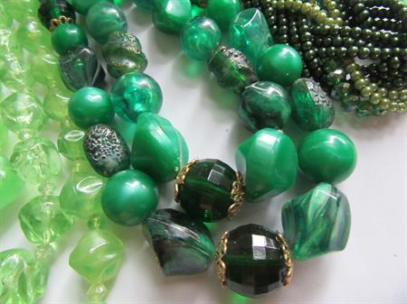 Vintage Lucite Necklaces and Bonus Necklace 
