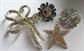 Vintage Rhinestone Pin Jewelry Lot Some for Harvest Destash or Repair
