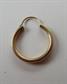 Vintage 14k Gold Single Hoop Earring 0.6 Grams Fine Jewelry 