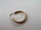 Vintage 14k Gold Single Hoop Earring 0.6 Grams Fine Jewelry 