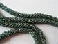 1920's Glass Beaded Lariat Tassel Necklace Flapper Gatsby