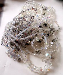 Aurora Borealis Crystal Lot Beads For Jewelry Making 