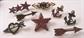 Rhinestone Pins Lot Arrows Stars Heart