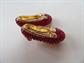 Ruby Slippers Rhinestone Pin Wizard of Oz Dorothy No Place Like Home