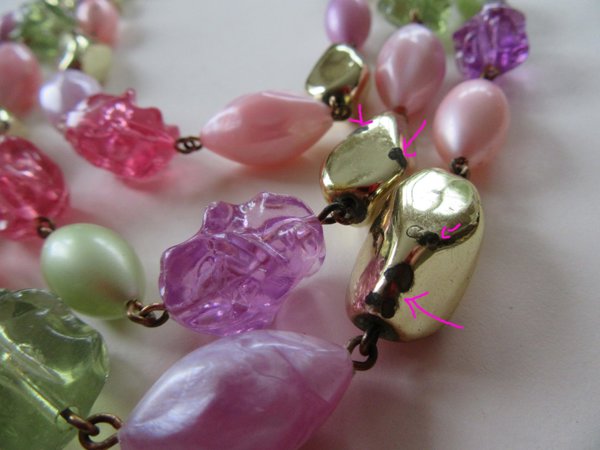 1950's Emmons Necklace Signed Vintage Jewelry