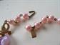 1950's Pastel Multi Strand Necklace Signed Emmons Vintage Costume Jewelry