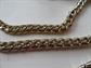 Vintage Gold Tone Jewelry Lot Chains Pin Bracelet Knight Pendant