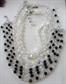 Vintage Crystal Necklaces Lot Beads THREE 