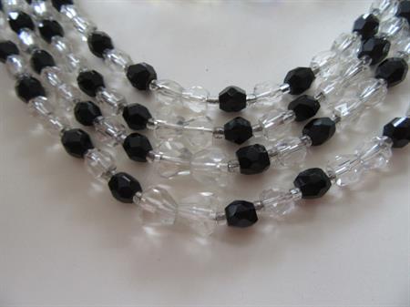 Vintage Crystal Necklace Lot Beads 