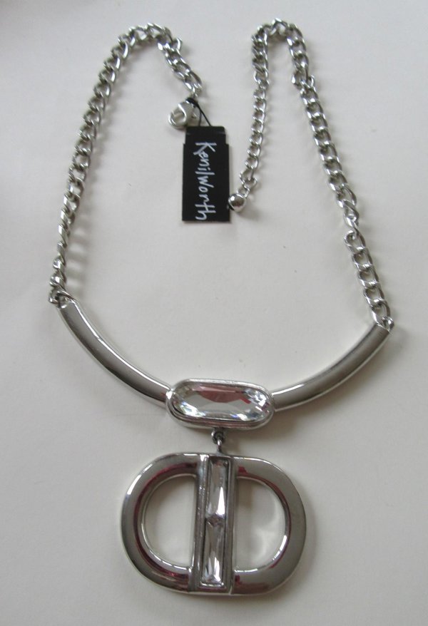 Kenilworth Rhinestone Necklace Never Worn With Tag 