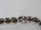 Vintage Silver Tone Flower Necklace 16