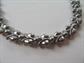 Vintage Silver Tone Flower Necklace 16