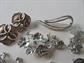 Vintage Signed Jewelry Lot Coro Sarah Coventry Monet Lisner Clip Earrings Pins