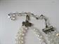 1950's Aurora Borealis Crystal Multi Strand Necklace Beads