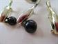 Vintage Bowling Pins Lot Two Signed Gerrys  and Dodds League Night Costume Jewelry 