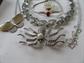 Jewelry Lot Rhinestone Necklace Earrings Bracelets Freshwater Pearl Ring Spider Pin Butterfly Necklace