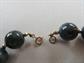 Vintage Blue Moon Bakelite Choker Necklace And Clip Earrings Set Needs Restring GORGEOUS Swirls!