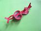 Anthropomorphic Radish Google Eyes Pin Googley Google Veggie Brooch Vintage Costume Jewelry