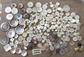 Vintage and Antique Mother of Pearl Buttons Lot Victorian to 1950's Sewing Supplies Buttons Repurpose Upcycle
