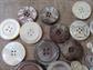 Vintage and Antique Mother of Pearl Buttons Lot Victorian to 1950's Sewing Supplies Buttons Repurpose Upcycle