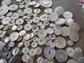 Vintage and Antique Mother of Pearl Buttons Lot Victorian to 1950's Sewing Supplies Buttons Repurpose Upcycle